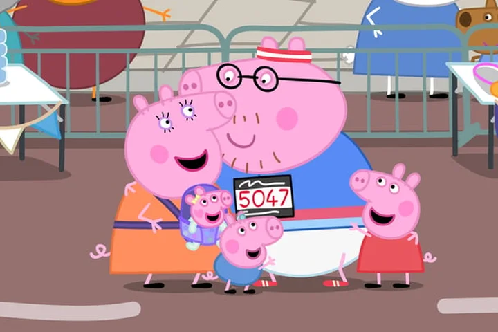 Peppa Pig's Daddy Pig reveals London Marathon training secrets ahead of run