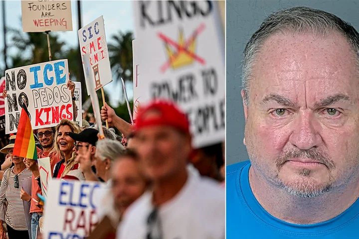 Florida county's Democratic Party chair accused of hitting man in head with bullhorn at 'No Kings' protest