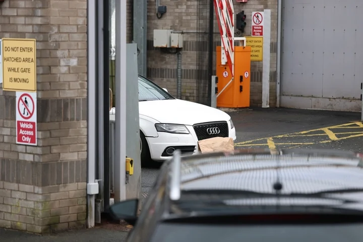 Bomb driven into station in delivery driver's boot