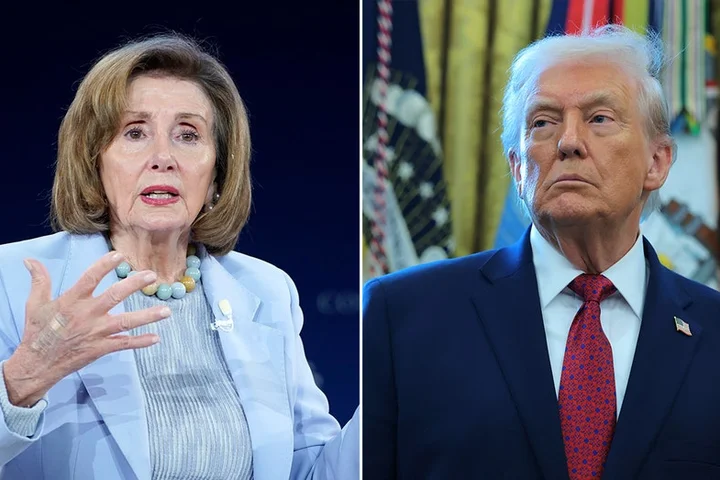 Pelosi won't say if Democrats will impeach Trump if they retake power, but leaves door open