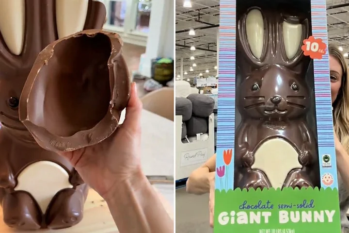 Costco's $140, 10-pound Easter bunny has shoppers questioning price and instructions to smash it apart