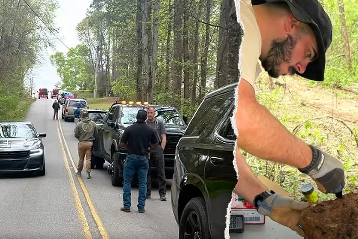 Young brothers find human skull near creek; dozens more bones discovered in deadly mystery