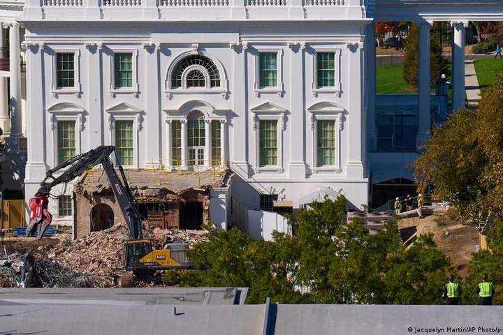 Court orders Trump to halt White House ballroom construction