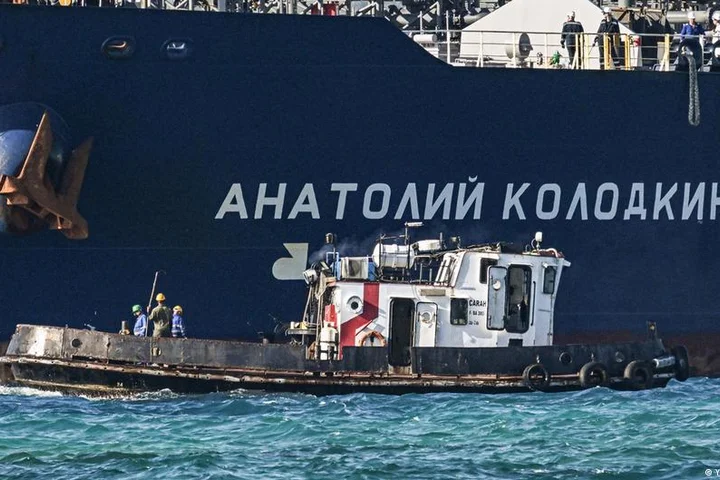 Russian oil tanker docks in Cuba, the 1st since US blockade