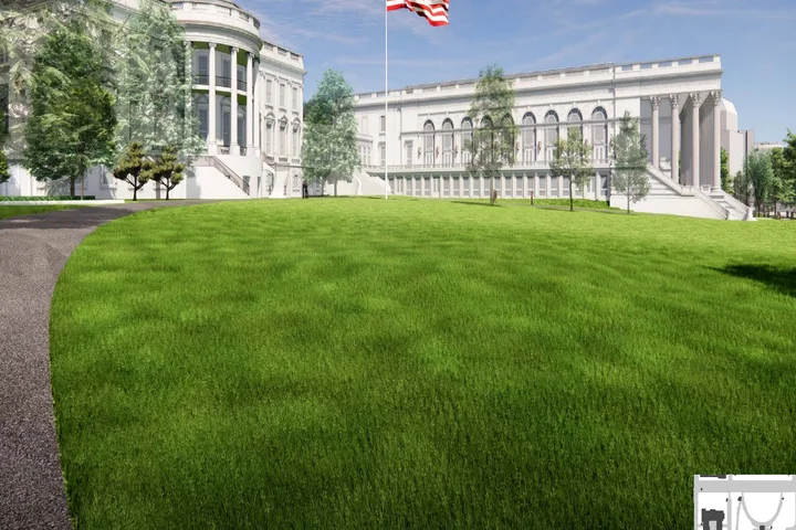 Judge temporarily blocks construction of Trump's White House ballroom