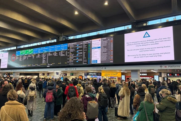 Euston travel chaos as major disruption hits trains until end of day