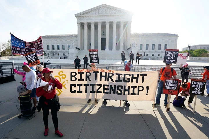 Critics have challenged Trump’s executive order on birthright citizenship saying it violates