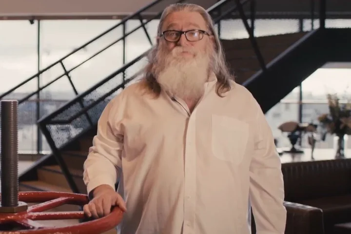 Gabe Newell stepped back from game design during Portal 2's development, because 'he always wanted to be part of the team, but being Gabe and being in his position, that never really worked'