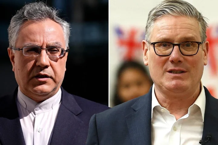 ‘Hesitant’ Keir Starmer told to expel Iran’s ambassador ‘at once’ after RAF base threat