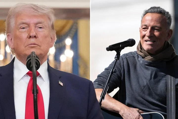 Donald Trump calls Bruce Springsteen a ‘dried up prune’