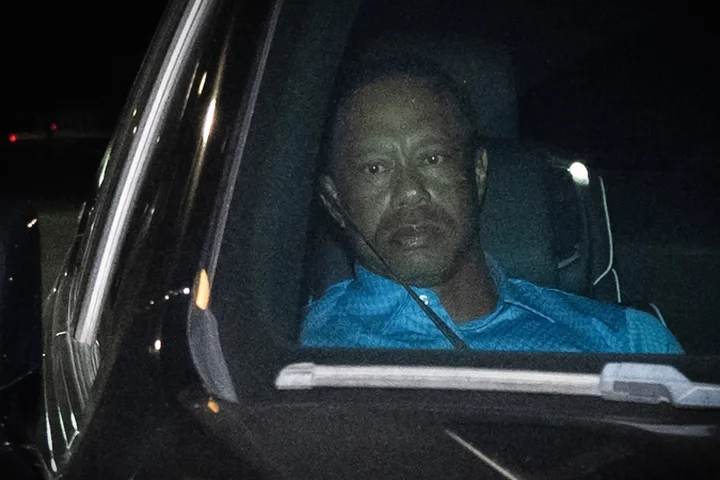 'Boom' - Woods describes crash in bodycam footage