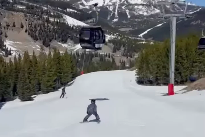 Prince Archie shows off skiing skills in new video as Meghan praises ‘quick learner’