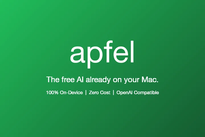 Apfel – The free AI already on your Mac