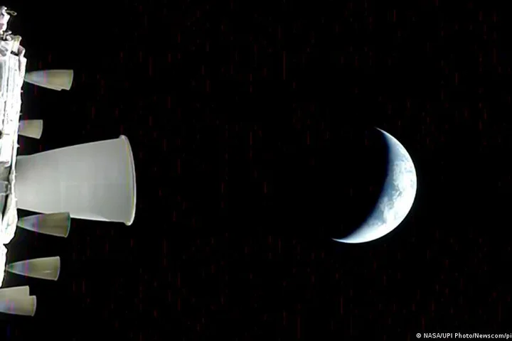 Artemis II astronauts leave Earth's orbit, rocket towards Moon