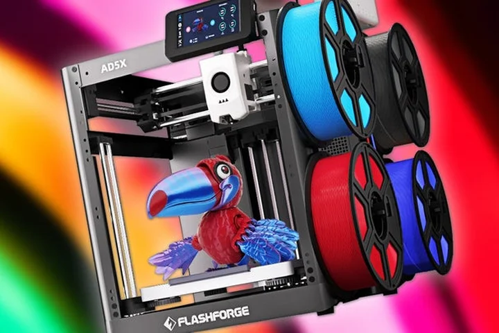 The FlashForge AD5X Is One of the Best Multi-Color 3D Printers Under $300