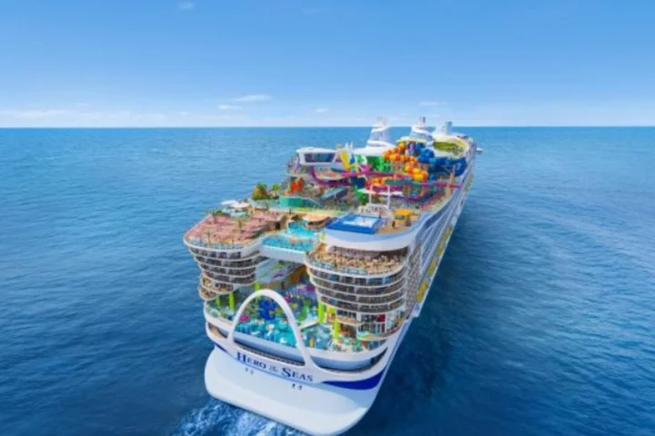 The world’s largest cruise ship with 9 pools and a three-storey treehouse has been unveiled