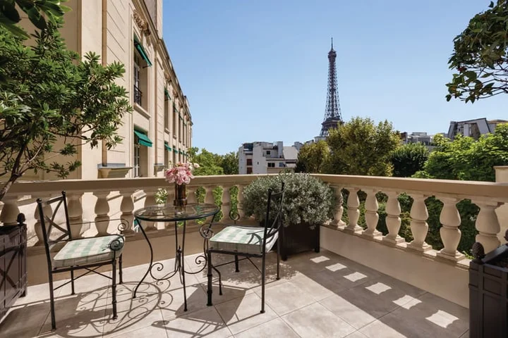 Is this the best view of the Eiffel Tower ever? Probably