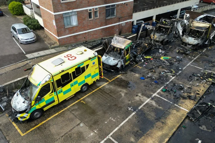 Three suspects ordered to stay in UK custody over Jewish charity attack