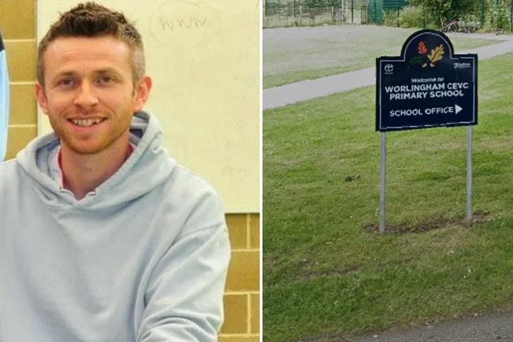 Teacher who secretly filmed women’s legs caught after clips found on school laptops