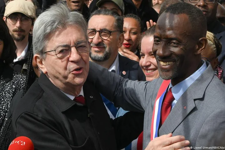 Thousands join Paris suburb mayor to protest racism