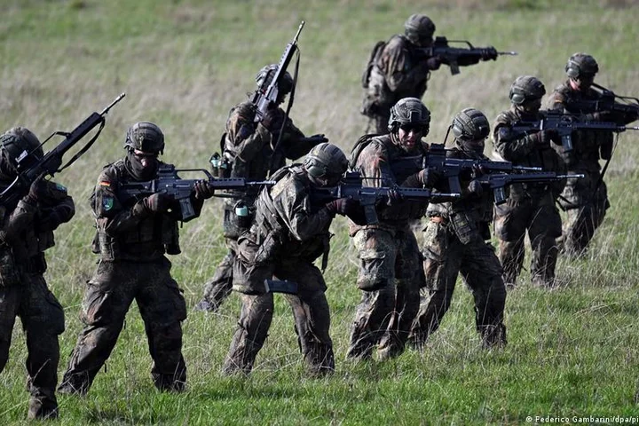 German men need military permit for extended stays abroad