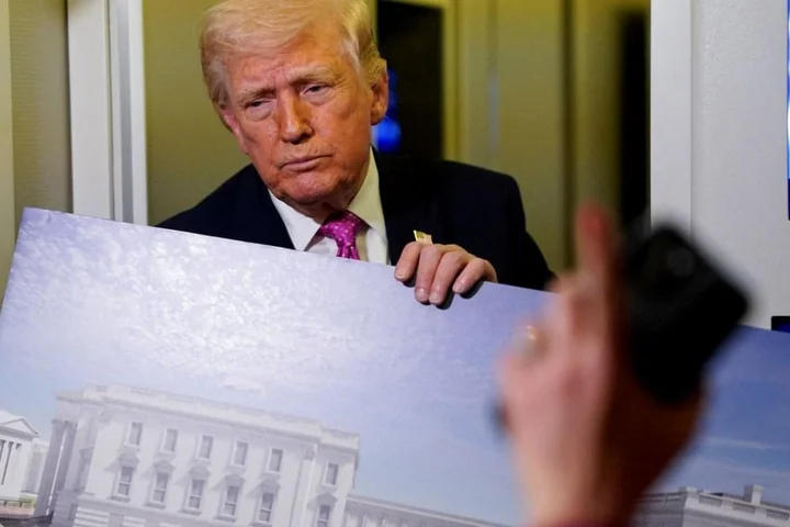 Pausing work on ballroom is a national security risk to Trump, White House says