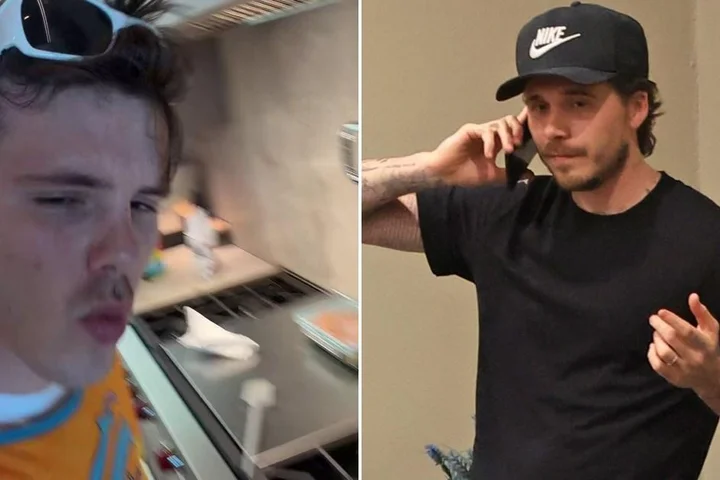 Brooklyn Beckham takes tense phone call after brother Cruz ‘throws shade’ in new video