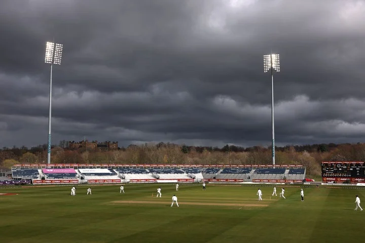 Storm Dave strikes to halt Durham’s County Championship clash with Kent