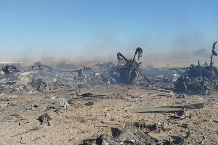 US aircraft destroyed as pilot rescued