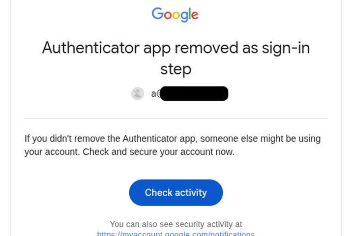 My Google Workspace account suspension