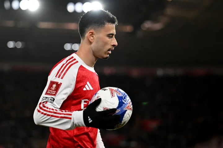 Gabriel Martinelli learns punishment decision for referee push amid red card verdict