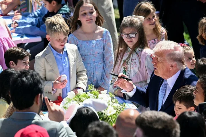 White House Egg Roll for Easter features Trump family members amid festive celebration