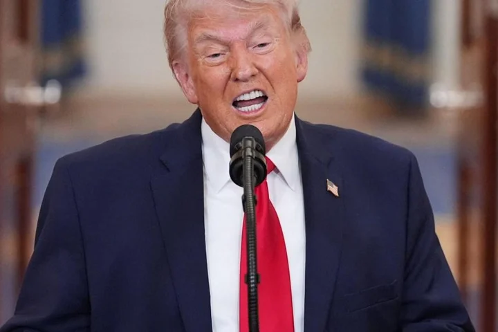 Does Trump’s wild F-bomb online rant show that cracks are appearing?