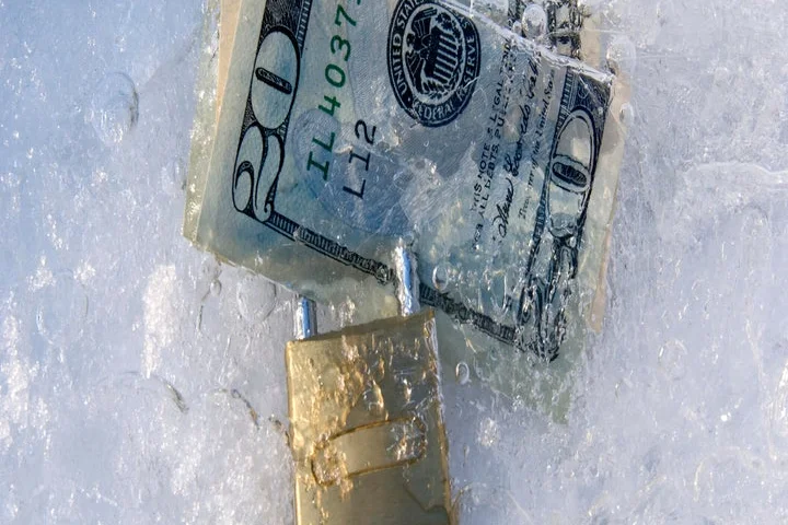 What happens to your bills if your bank account is frozen by a debt collector?