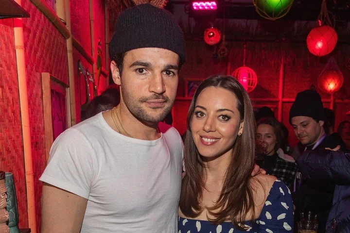 Aubrey Plaza expecting first child with partner Christopher Abbott one year after death of husband Jeff Baena