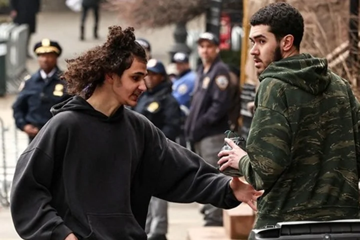 Terror suspects indicted after allegedly throwing bombs at NYC protest outside mayor's mansion