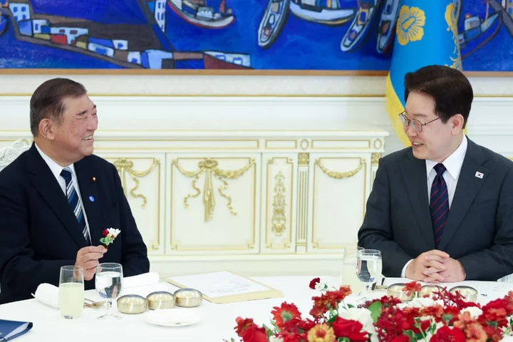 Former prime minister Ishiba meets with South Korean president in Seoul