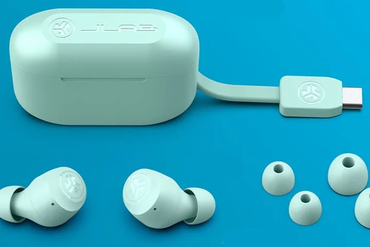The $17 JLab Go Air Pop+ True Wireless Earbuds Include a Charging Case With Built-In USB Cable