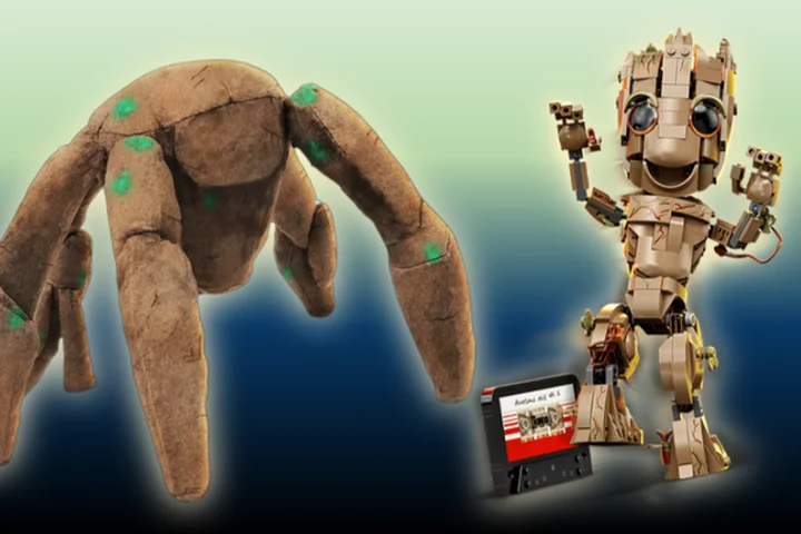 LEGO Fans Are Building a Project Hail Mary Rocky Set Out of Pieces From a Retired Groot Build