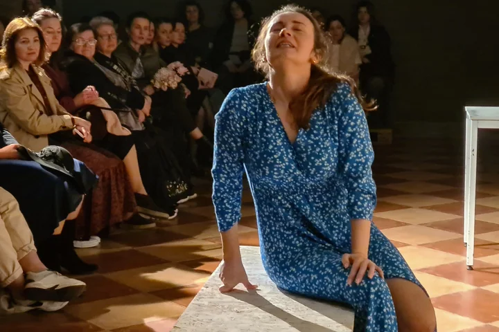 Ukraine’s veterans’ theatre turns war wounds into catharsis