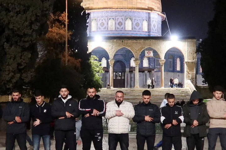 Aqsa Mosque after Israel’s 40-day ban