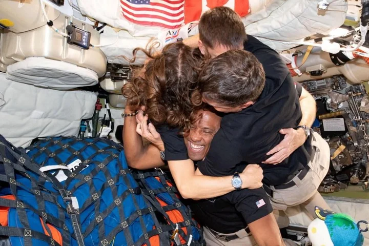 Artemis II crew hug before they enter the most dangerous part of the mission