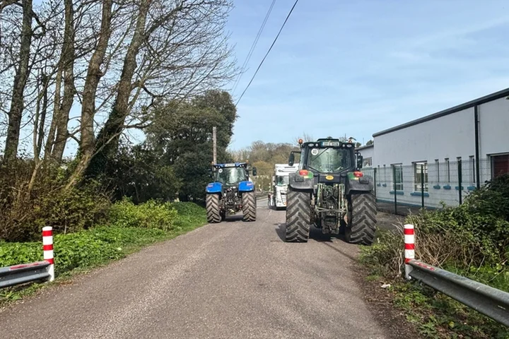 How significant are protests on Ireland's fuel supplies?