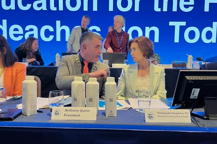 Naughton assures supports for senior cycle redevelopment