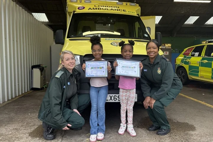 Moment 'incredible' six-year-old save's mum's life with 999 call