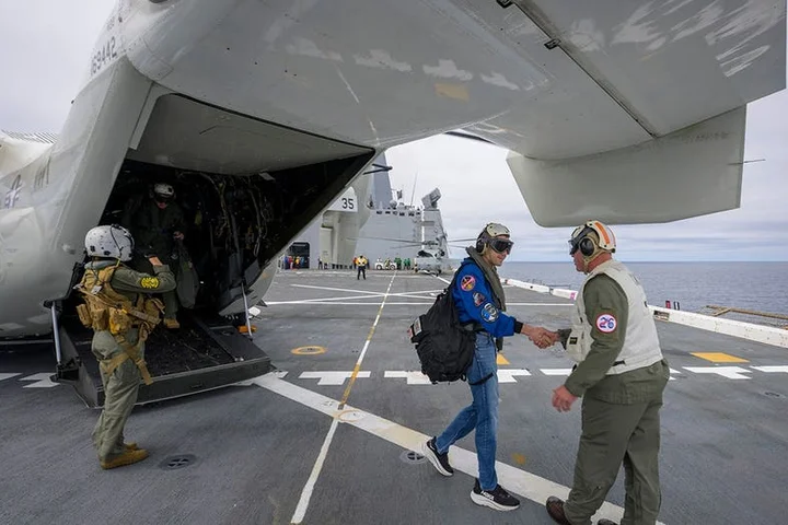 Artemis II astronauts splash down after first moon mission in more than 50 years