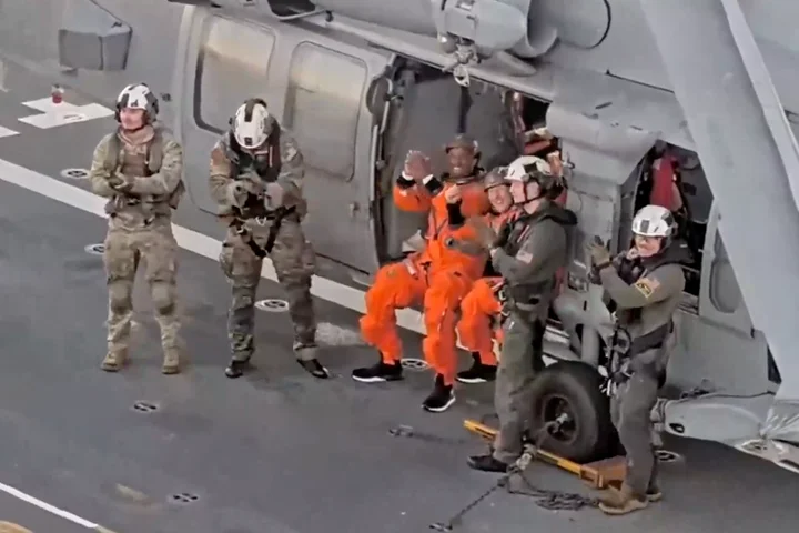 Astronauts back safely on Earth after dangerous reentry goes smoothly