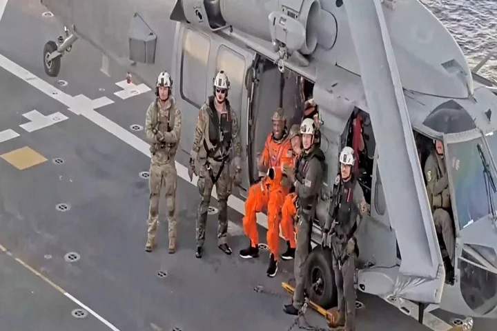 Artemis II crew splashes down to end historic moon mission