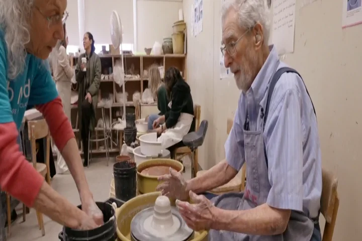 At age 102, a New York man is still striving for perfection, through pottery