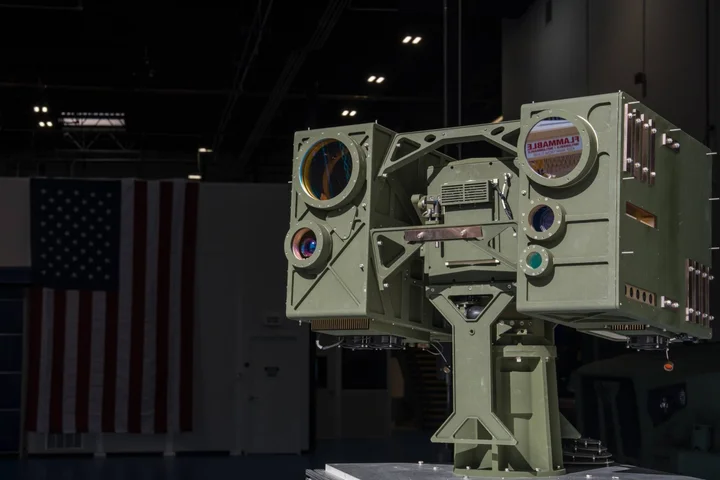 Drone laser system near Mexico